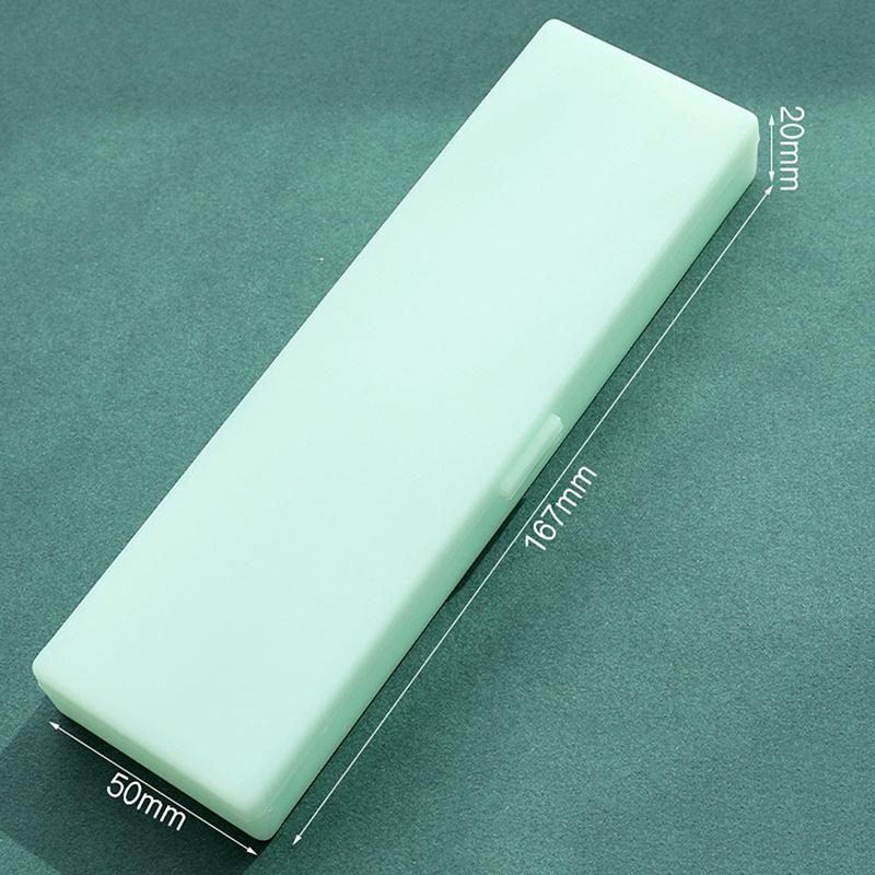 Pencil Cases Pens Storage School Office Simple Storage Organizer Plastic Creative Pencil Box Student Stationery Supplies
