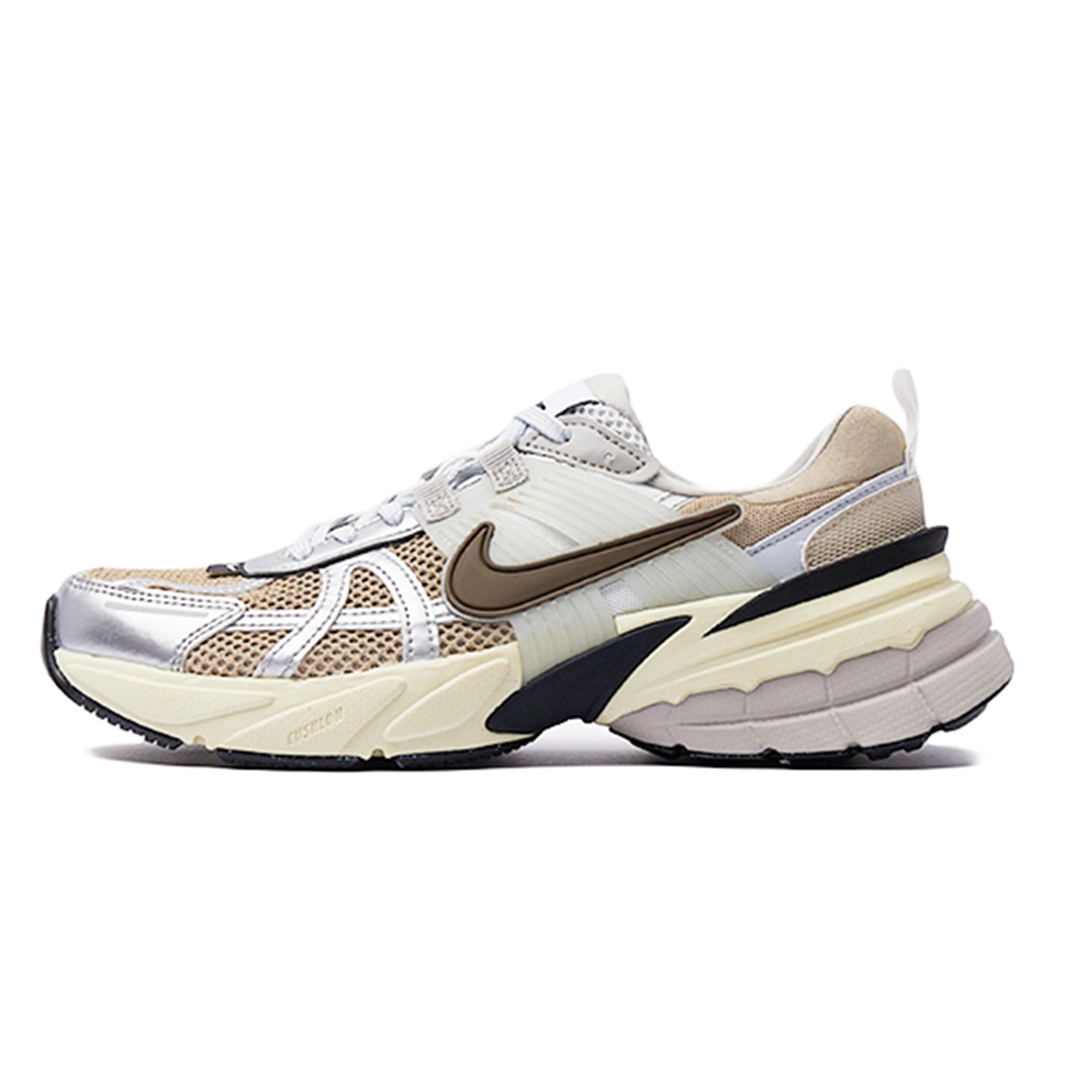 

Nike V2K Run Slip Resistant Low top Casual Running Shoes Women s Brown Silver FD0736-100(Team15-) 38