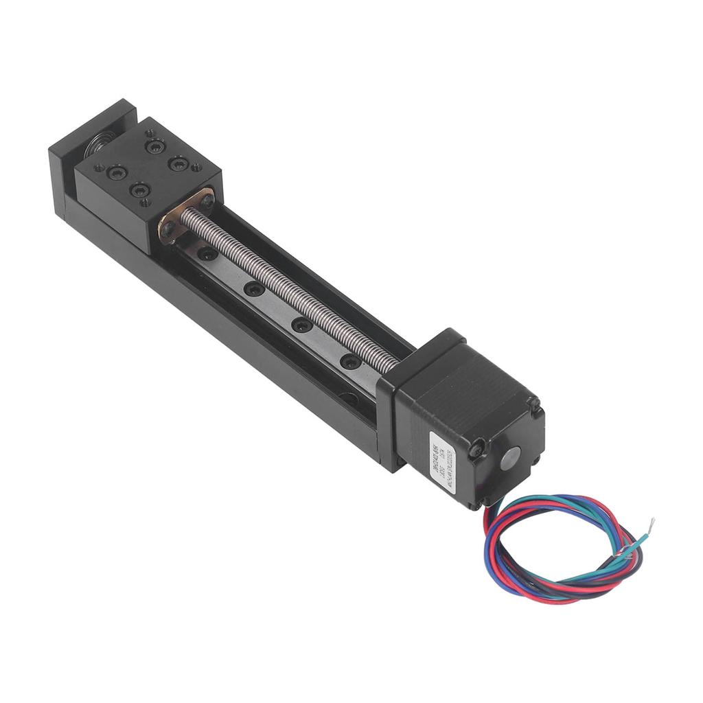 100mm Hubschlittentisch 28 Schrittmotor Hochpräzise Einzelschienen-Linearbewegungsbühne XYZ-Achsen