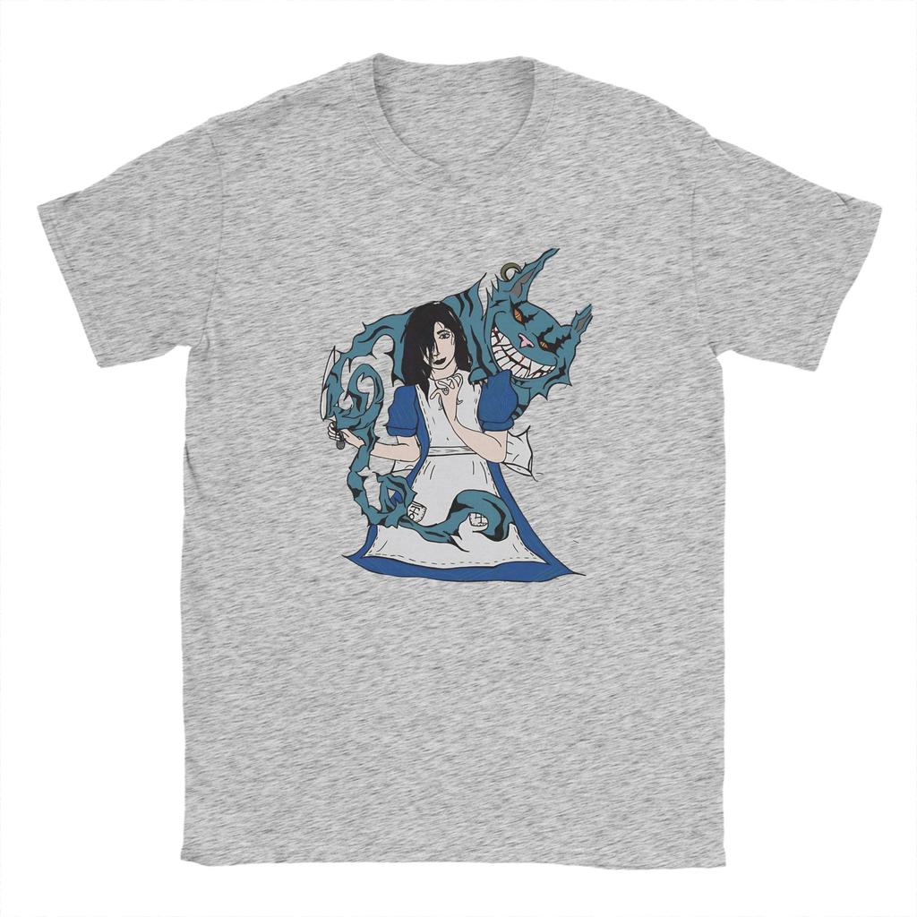 Game AAlice Madness Returns TShirt Summer Hip Hop T Shirts Unisex 100 Cotton Breathable Plus Size 5XL Tees Streetwear Tops