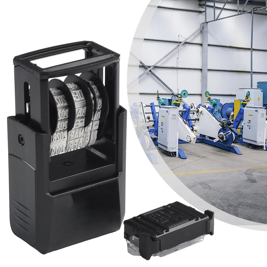 Mini-Stempel-Datumsstempel 4810 für Trodat Selbstfärber mit 20x3 8mm Abdruckfläche Ersatzstempelkissen 6/4910(P4) kompatibel