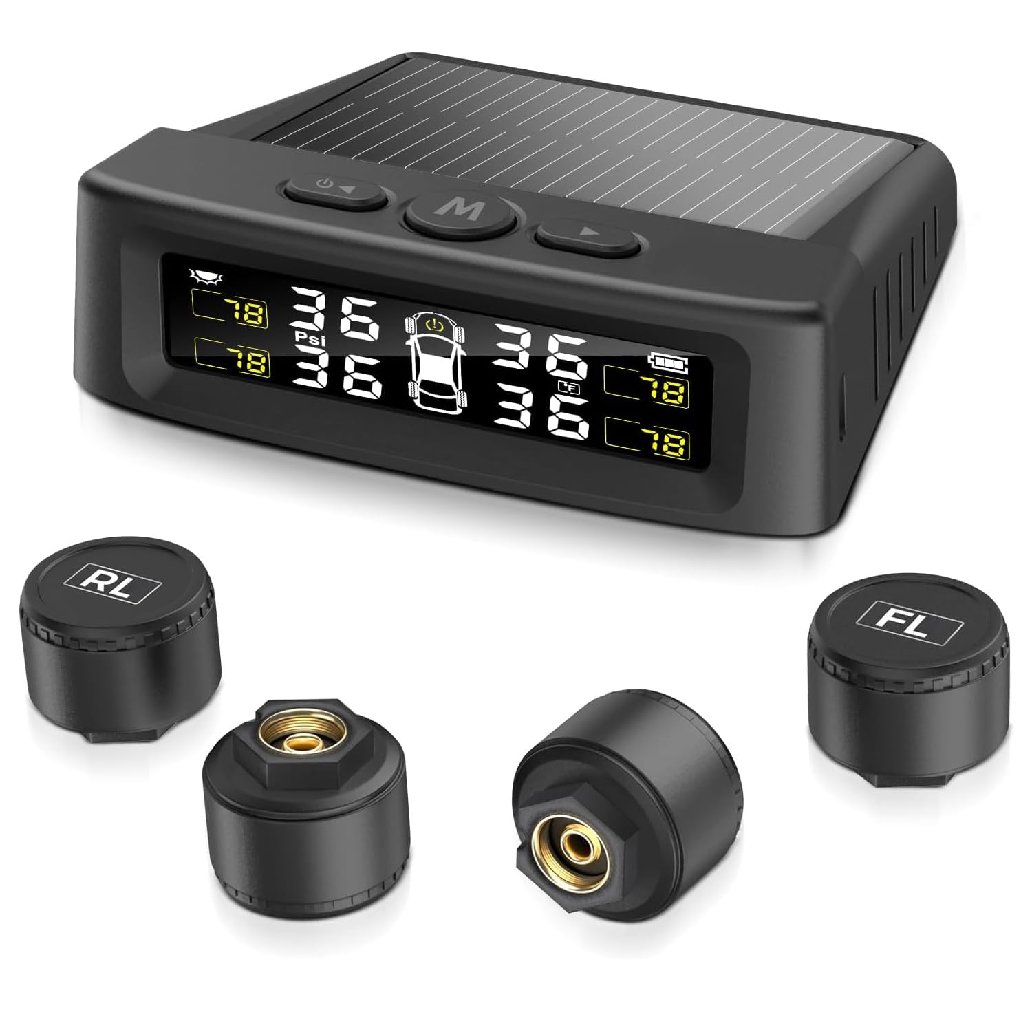 

Датчик давления воздуха Датчик TPMS Обнаружение вибрации Измерение давления и температуры в шинах Мгновенный мониторинг давления воздуха