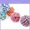 Pet Cotton Rope Ball Toy 7cm Medium Size Durable And Entertaining