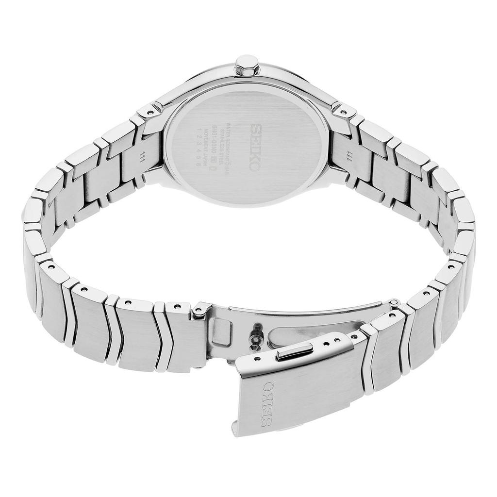 Seiko Classic Quartz Stainless Steel Women's Watch SUR549P1