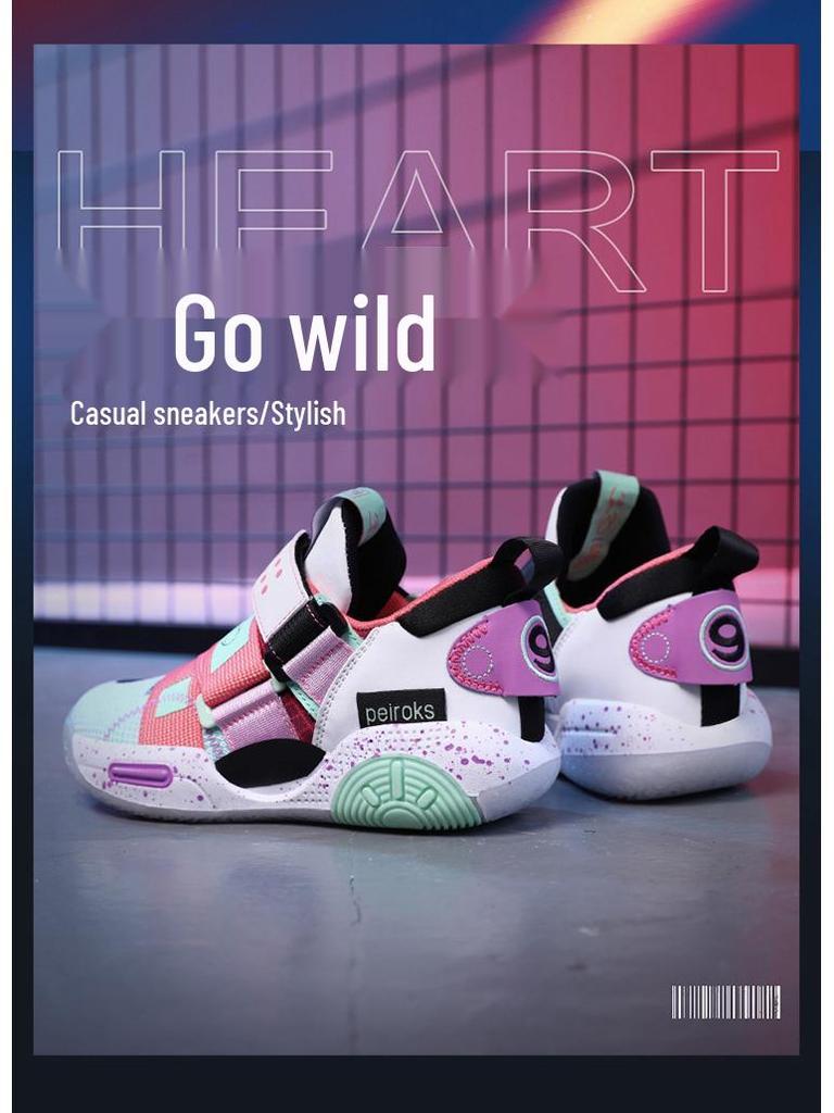 2025 Tarzı Çocuklara Özel Erkek Basketbol Ayakkabıları – Basketbol Takımları İçin Mükemmel