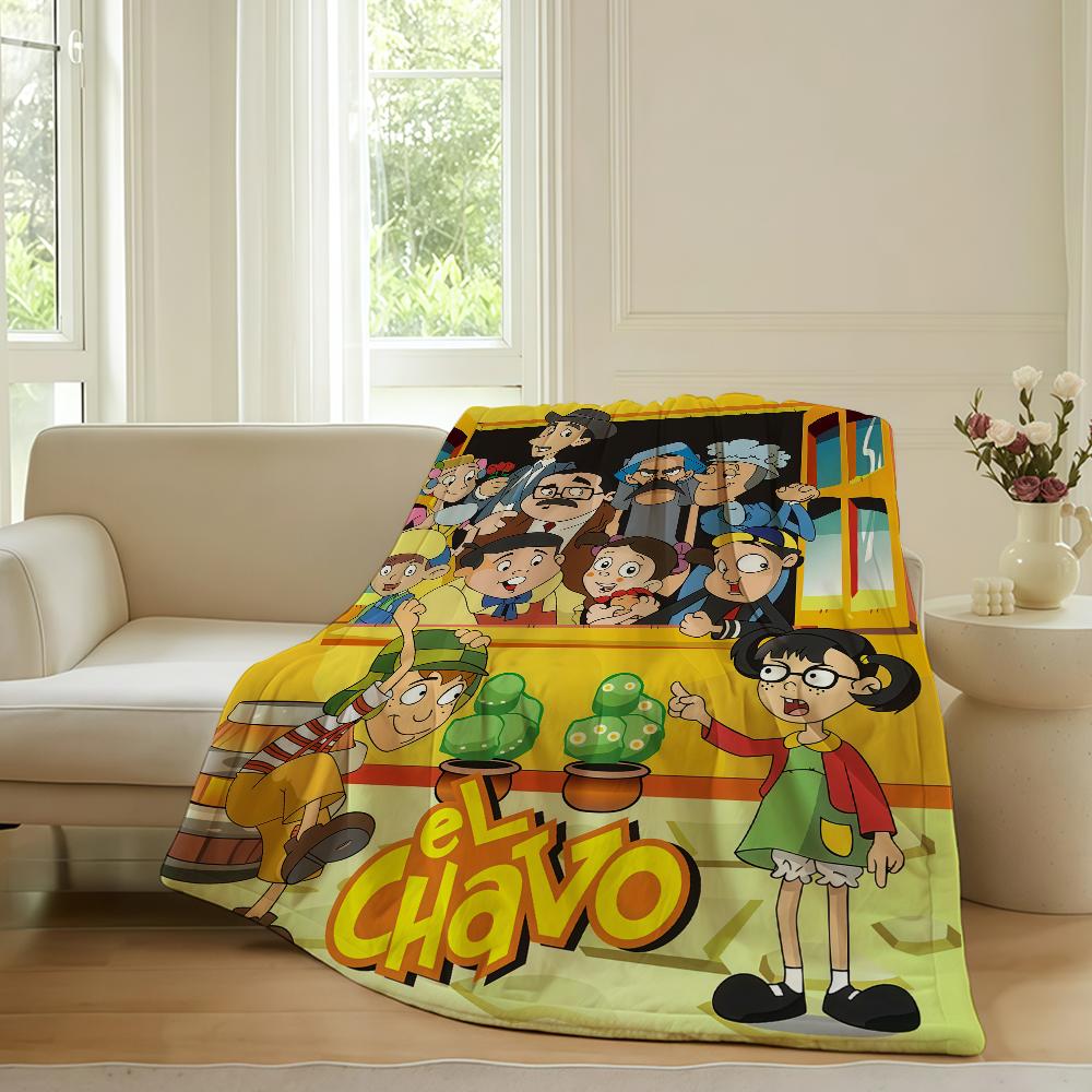 Sitcom e-El c-Chavo d-Del O-ocho Blanket For Sofa Office Bed Plane Travel Sleep Read Relax Camping Soft And Warm 30x40in