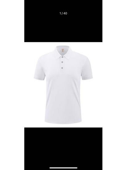 

2025 Trendy Loose Summer Cotton Polo T-Shirt Jacket S