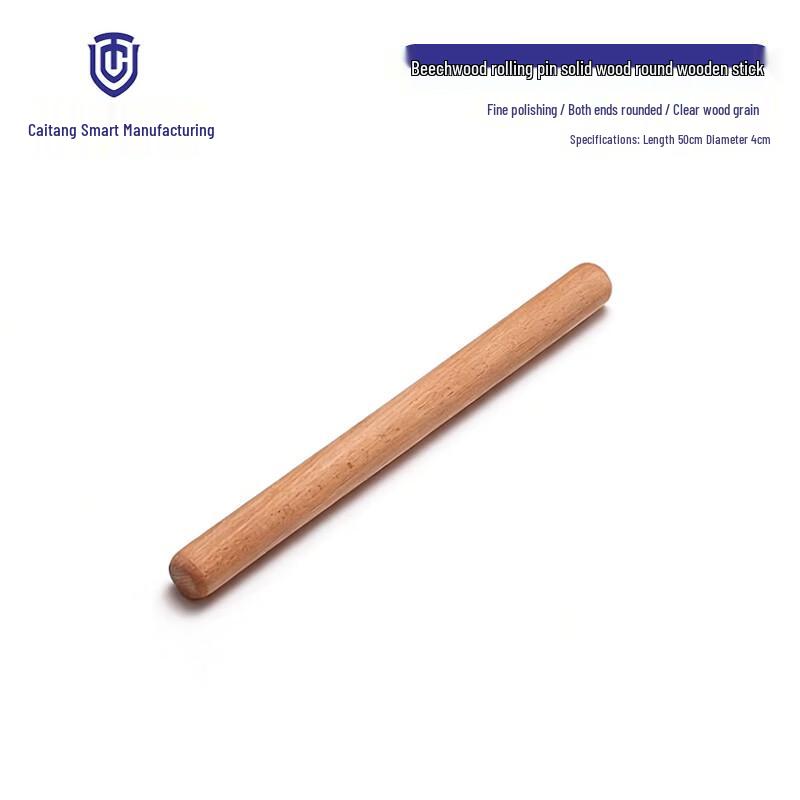 Thick Beechwood Rolling Pin