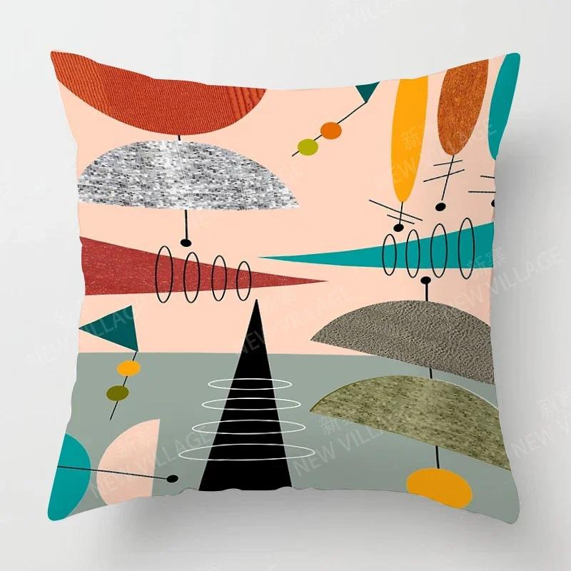 Nordic Fall Home Decor Autumn Throw Pillow Case Sofa Cushion Cover Modern X  X X  X Geometry