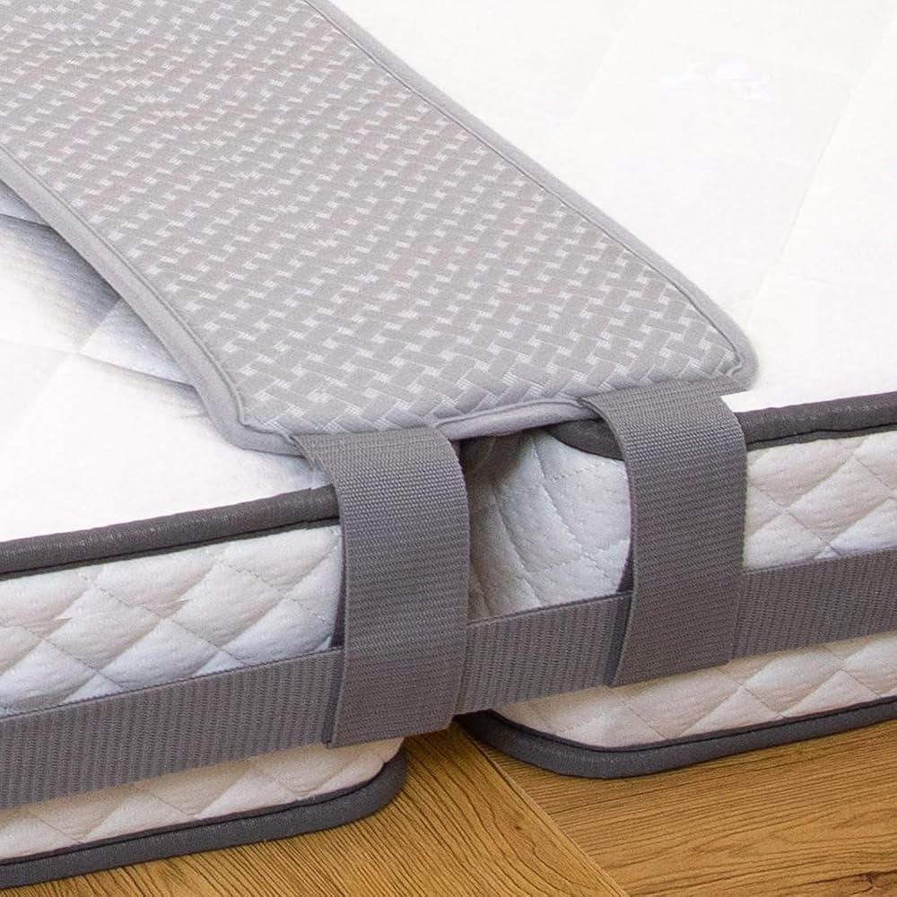 Qucover Wide Gap Pad (30cm width) Mattress Band/Belt Set (2 pieces) - Gap Filler, Prevents