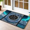 Vintage Forest Bear Family Pattern Area Rug - 8mm Thick, Non-Slip & Soft Comfort Mat for Indoor/Outdoor Use, Perfect for Livin