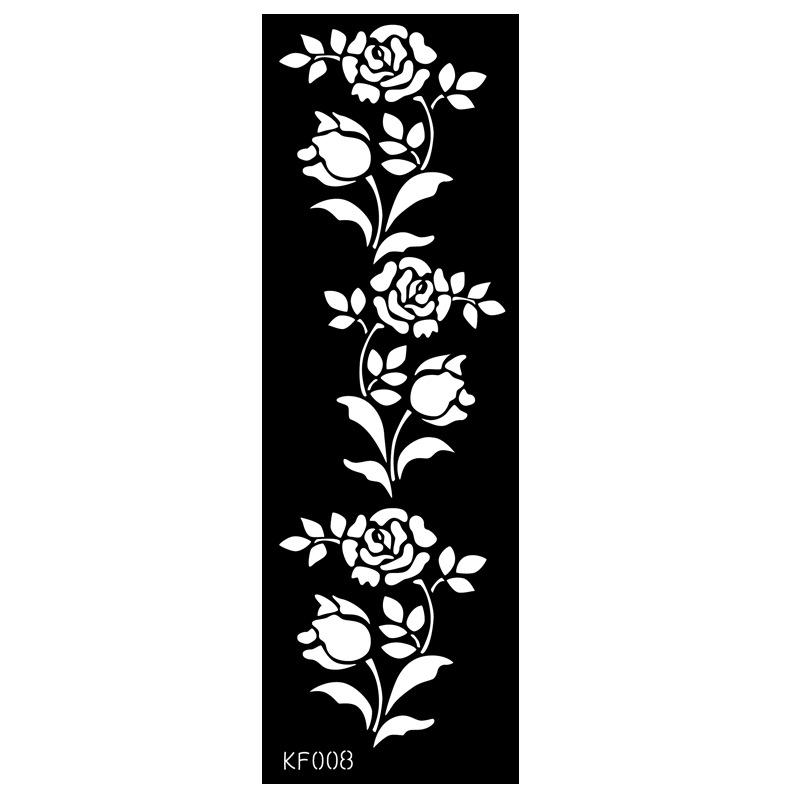 Pet Hollow Tattoo Template Juice Tattoo Sticker Template Ins Wind Flower Tattoo Sticker