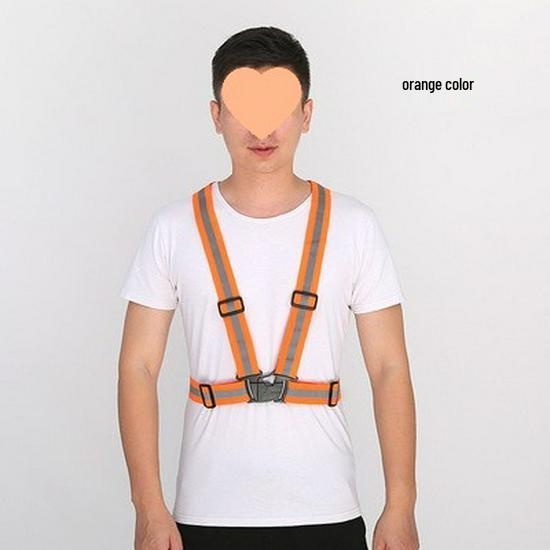 Reflective Multi-Pocket Safety Vest for Construction, Cycling, and Sanitation Workers
