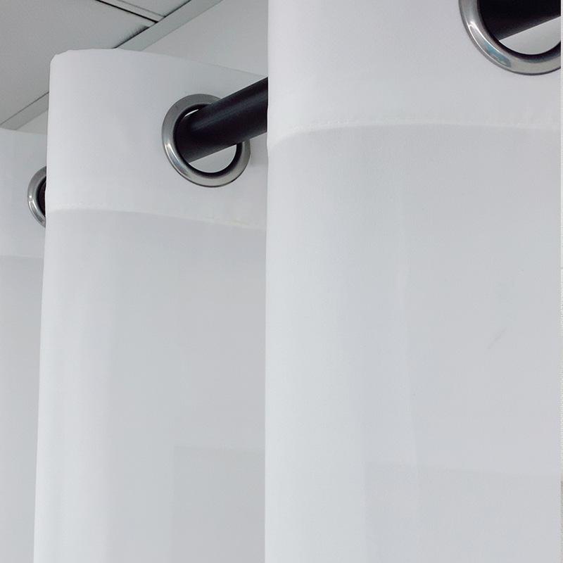 Wasserdichte Fensterschutzgitter Terrasse Außenpavillon Transparente Sichtschutzvorhänge Außen Fertigvorhänge