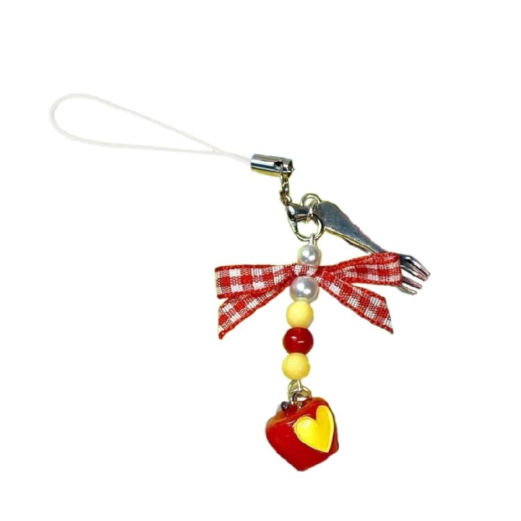 

Stylish Card Chain Fruit Phone Pendant Bag Pendant Suitable for Phone Key Bag