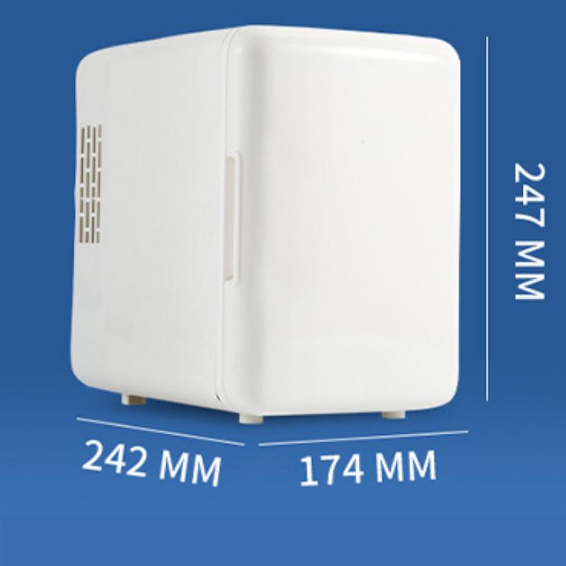 4L 242 * 174 * 247mm Outdoor Freezer Portable Car Mounted Cosmetic Storage Refrigerator Low Noise Fridge Electric Mini Refrigerator