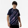 Table Tennis Game Short JTTA Dress Size Size L Shirt, Sleeve, Certified, Moisture-Wicking, Quick-Drying, Unisex, Navy, 82JAC102,