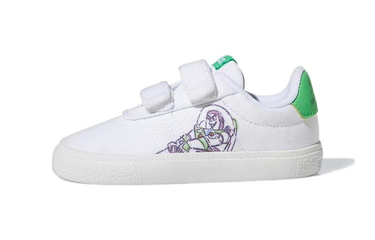 Disney x Adidas Neo Vulc Raid3r Abrasion Resistant Low top Toddler Shoes Infant And Toddler GY5441 26.5