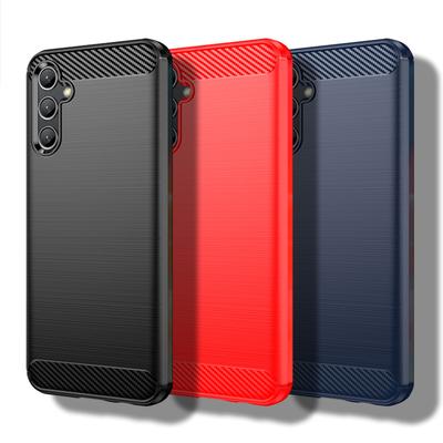 For Samsung Galaxy A14 Case For Samsung Galaxy A14 4G 5G Cover 6.7 Inch Carbon Fiber Shockproof Silicone Bumper For A14 4G 5G