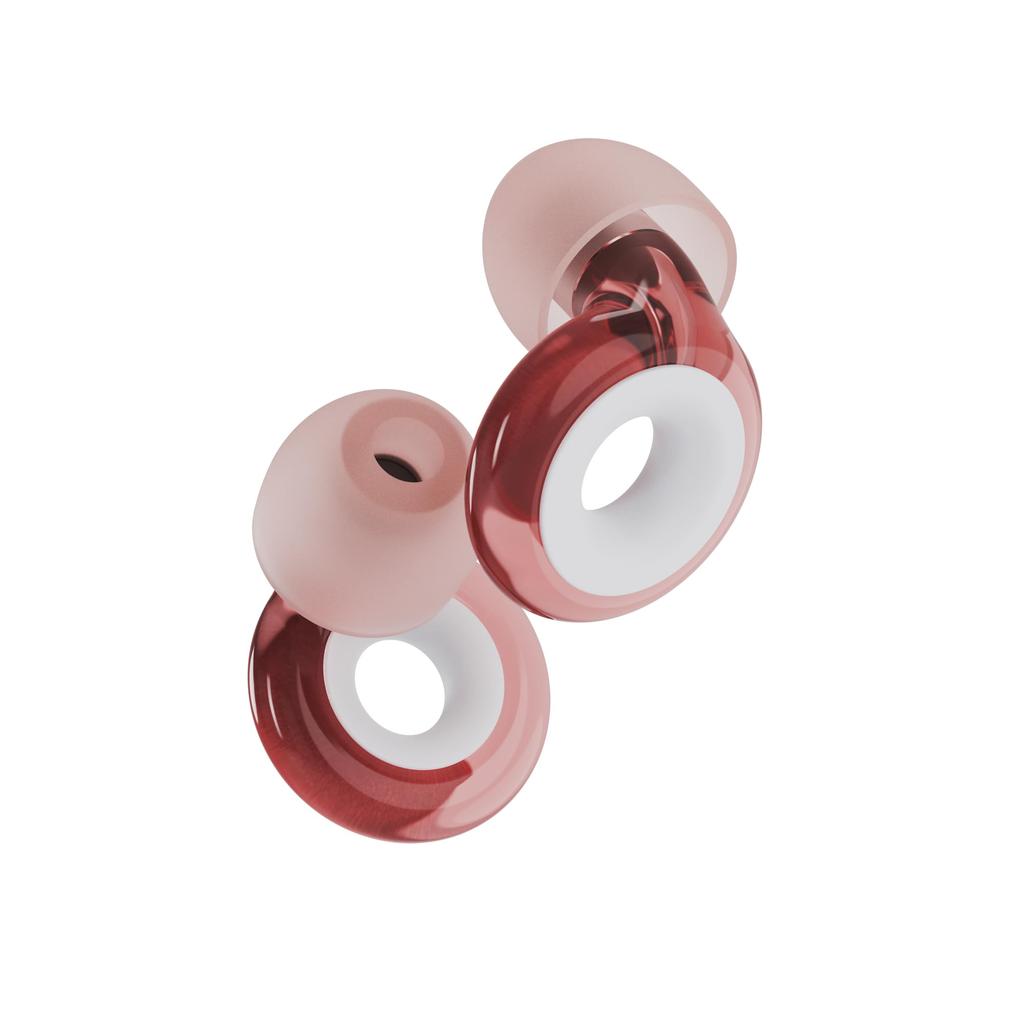 Loop Engage Plus Conversation Noise Reduction for and Noise Provides Clear Includes 8 Eartips Additional 16 dB Noise Reduction Pink Earplugs,