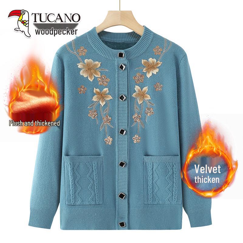 Tucano Women's Fleece-Lined Knitted Cardigan