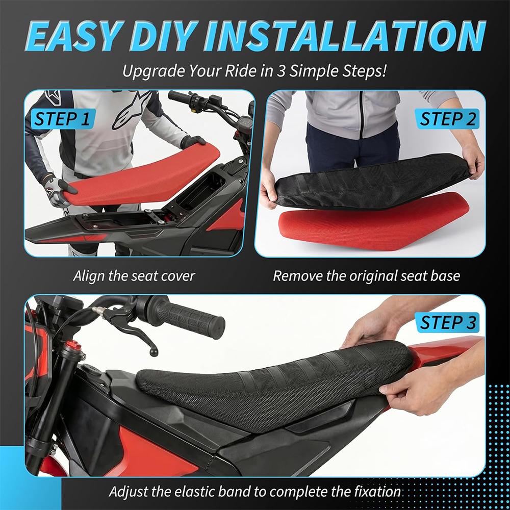 For Yozma IN10 PRO Motorcycle Accessories Seat Cover Protector Breathable Waterproof Against Wear Electric Dirt Pit Bike E-Bike