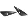 2PCS Side Mudguard Camera Vent Cover Trim Carbon   UV Resistant Replacement For     2023+