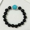 10mm Natural Stone Beaded Bracelets for Women Handmade Semi-Precious Gemstone Agate Bangle DIY Jewelry Gifts