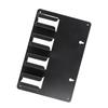 Hair Clipper Holder Wall Mount Large Storage Space Hair Clipper Storage Rack for Home Hair Salon
