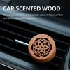 Carved Wooden Car Diffuser Wooden Car Air Freshener Car Perfume Clip  Car Air Freshener
