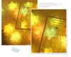 Nordic Style LED Star String Lights - Battery Operated, Cracked Design, Colorful Small Lights