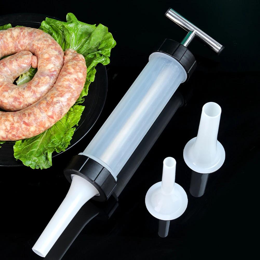 Manual Sausage Stuffer Sausage Stuffing Machine Homemade Sausage Mold Manual Meat Injector Tools Kitchen Accessories