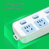 BULL GN-316 Power Strip with 5 Individually Switched Outlets CN Plug (adapter Included)