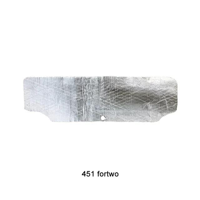 Aluminum Foil Trunk Mat for Benz Smart Fortwo 451 2009-2014 – Heat & Noise Insulation Carpet Liner others&Four Seasons