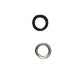 Galvanized Blackened US/British Standard 1/4"-1-1/4" Spring Lock Washer, Anti-Loosening High-Strength.