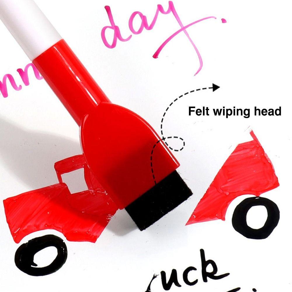 Mehrfarbiger Whiteboard-Stift Abwischbarer Kunst-Zeichenstift Cartoon-Textmarker Schule Büro