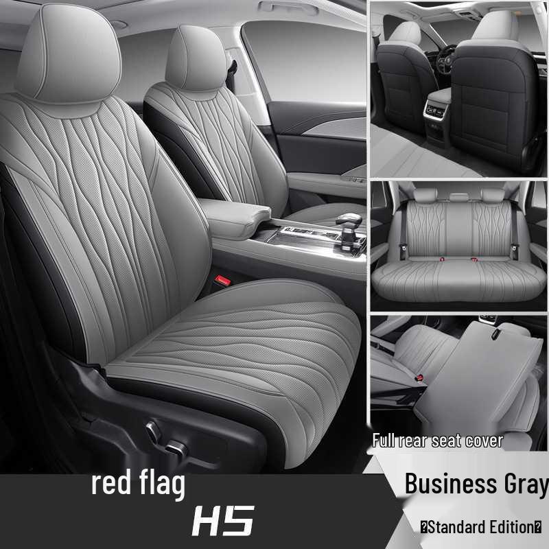 2024 Red Flag H5 Perforated Leather Seat Covers 1.5T/2.0T Full Coverage, Four Seasons.