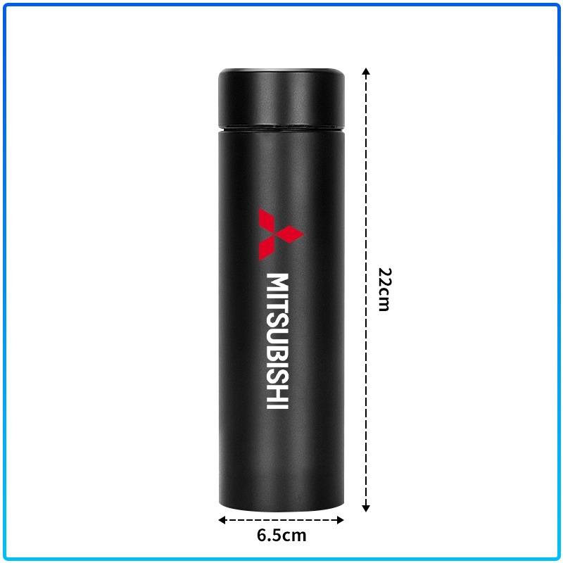 Pour Mitsubishi Lancer 7 8 I200 Pajero Montero Sport Outlander ASX Mirage Eclipse Bouteille Thermos Intelligente pour Voiture Avec Affichage de la Température Tasse à Café