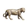 Antique Metal Animal Miniature Sculpture Detailed Animal Figurine Home Art Decors Strength Symbol Ornament Gift