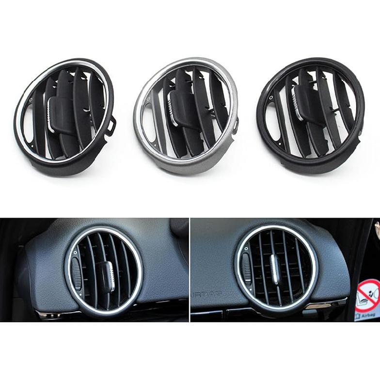 Car Front Dashboard Air Conditioner AC Vent Grille Outlet Panel,for Porsche Boxster Cayman 987 2006 2007-2012
