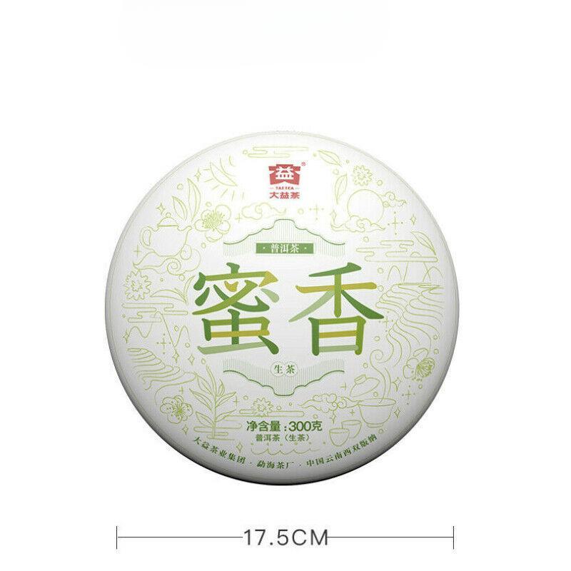 TAETEA MI XIANG * 2019 Menghai Dayi Roher Pu'er-Teekuchen Bio-Pu-Erh-Tee 300g