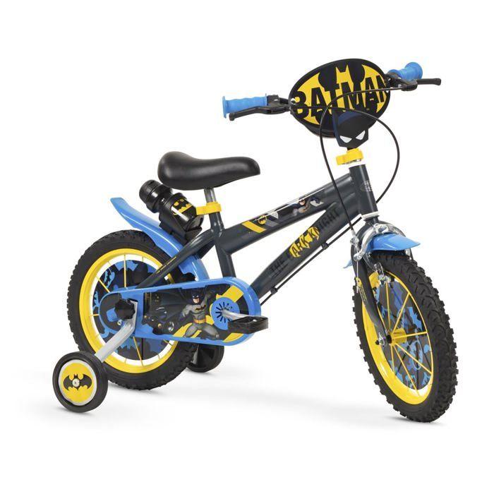 

Kids Bike Batman 14 - Toimsa - 4/6 years - Fork suspension - Adjustable seat - Black - Basket - Steel frame
