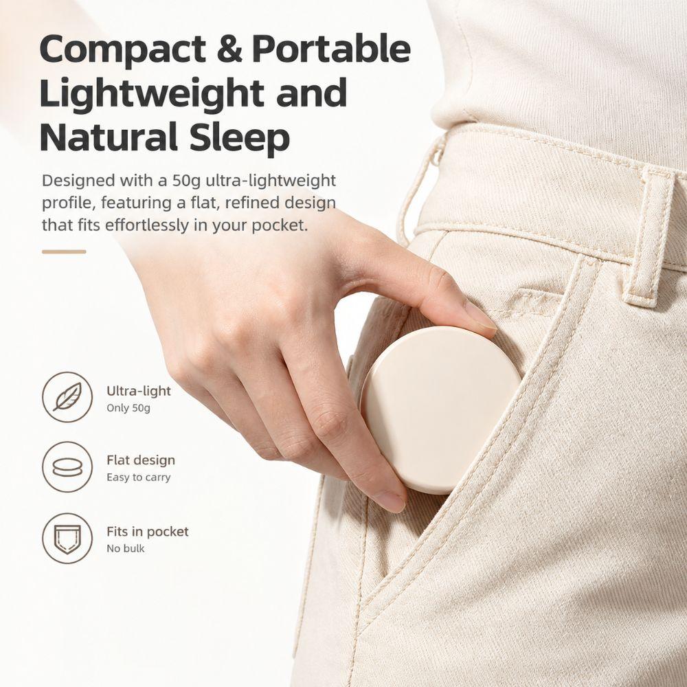 Portable Bone Conduction Speaker Type-C Charging Pillow Speaker New Sleep Speaker Sleeping