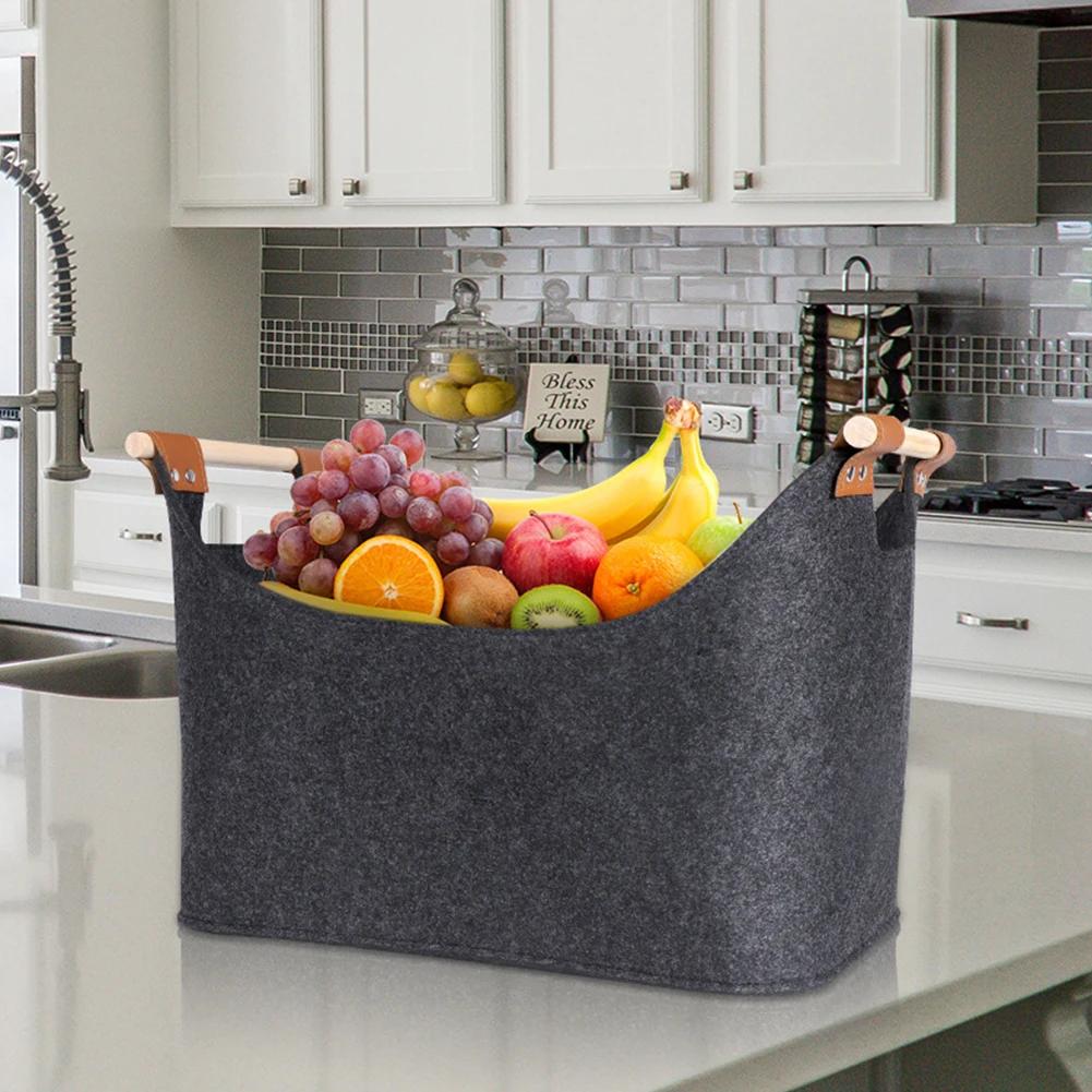 45 X 32 X 40 Cm Foldable Wood Basket Large Capacity 57 L Fireside Wood Carrier Holder Bag for Firewood Wood Newspapers Clothes