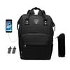 LEQUEEN Multifunctional Large Capacity Mummy Backpack with USB Charging for Moms and Babies