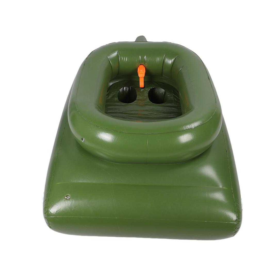 Inflatable Tank Pool Float Waterproofing PVC Leakproof Long Lasting Swimming Float Toy for Summer