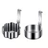 2pcs Stainless Steel Egg Poacher with Hook Poached Egg Mold Kitchen Gadgets Boiled Egg Mold  Hotpot