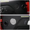 6x Inner Door Speaker/A-pillar Speaker Decor Cover Trim for Ford Mustang 2015+
