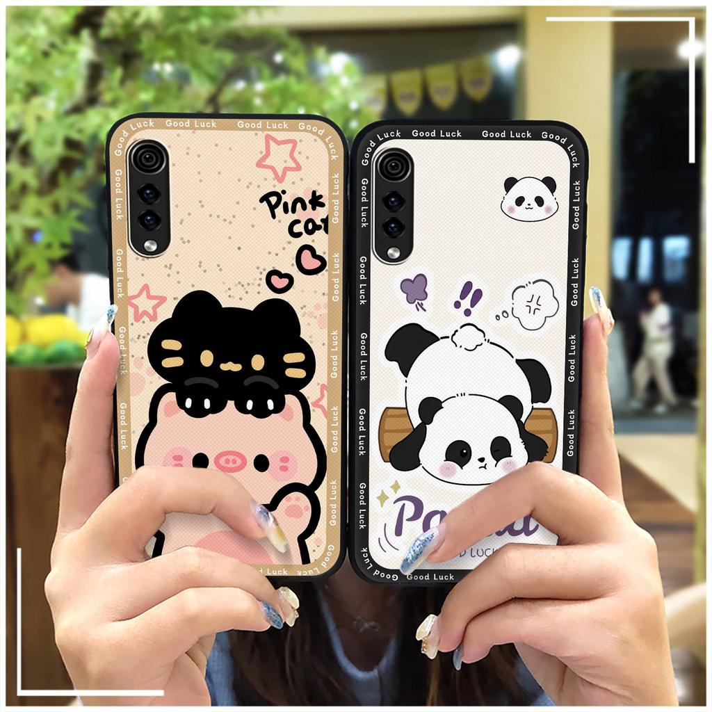 Soft case Full wrap Phone Case For LG Velvet 4G/5G Graffiti Phone Pouch TPU Animals Durable Silicone Fashion Design Cute