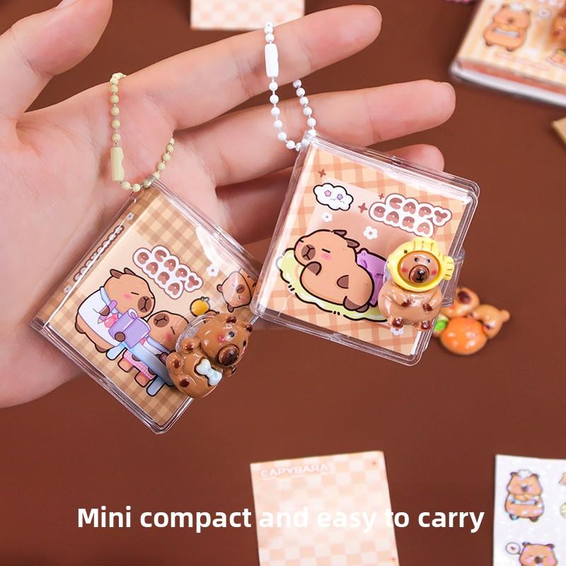 Children's Cartoon Cute Sticky Notes, Portable Fun Stress Relief Mini Diary